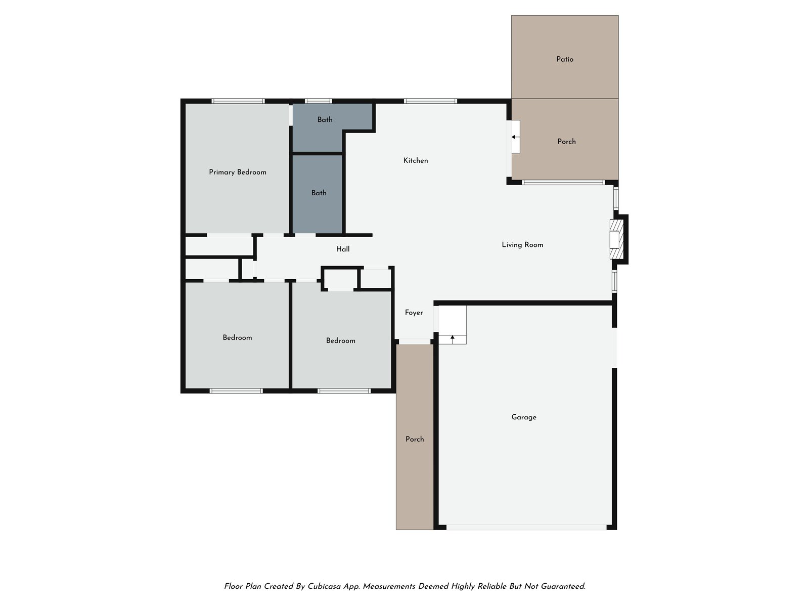Floor plan of 1830 SE Vale Rd